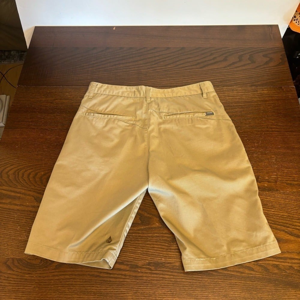 Volcom Men's Frickin Modern Khaki-new Stretch‎ Chino Shorts Size 31